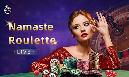 Mobile app interface showing live casino tables