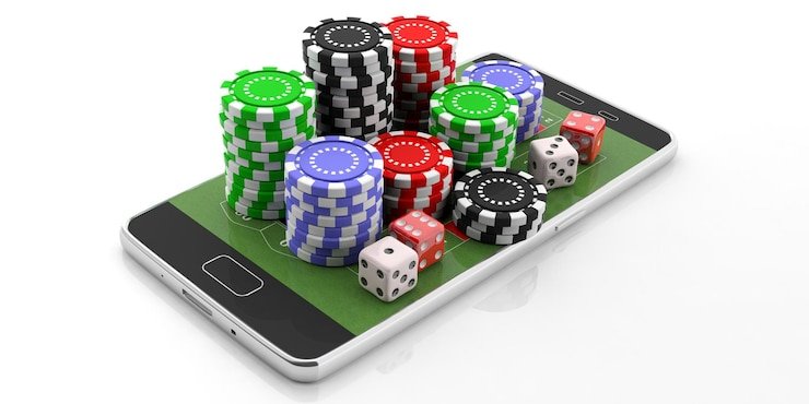 Wolf Gold slot interface on mobile phone screen